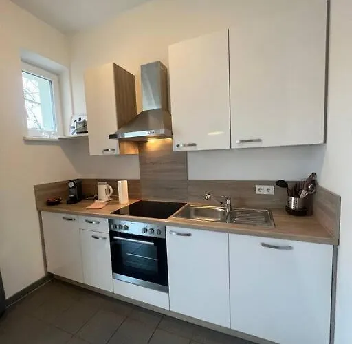 Cooles City-appartment - Balkon דירה